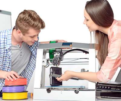 3d Printer And Document 3d Print Pulse